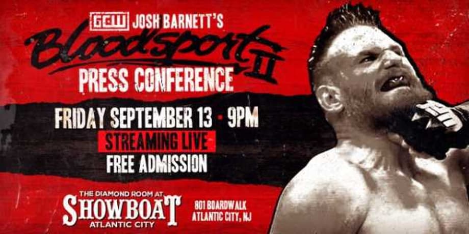Quick Results For JOSH BARNETT'S BLOODSPORT II Pay-Per-View