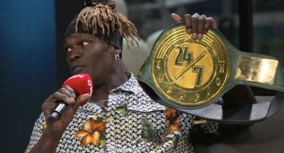 R-Truth Defends The 24/7 Championship Against Drake Maverick And The Hurricane At COMIC-CON