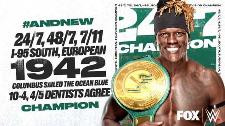 R-Truth Pins Rob Gronkowski On RAW To Regain The 24/7 Championship