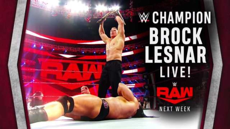 Randy Orton, Drew McIntyre And WWE Champion Brock Lesnar Confirmed For Next Week's RAW