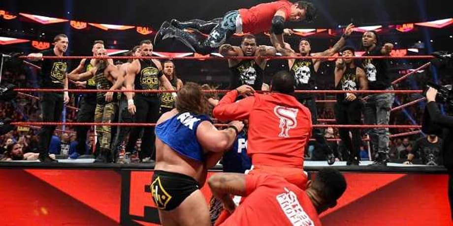 RAW Ended With A Huge Brawl Between The Superstars Of RAW, SMACKDOWN, And NXT