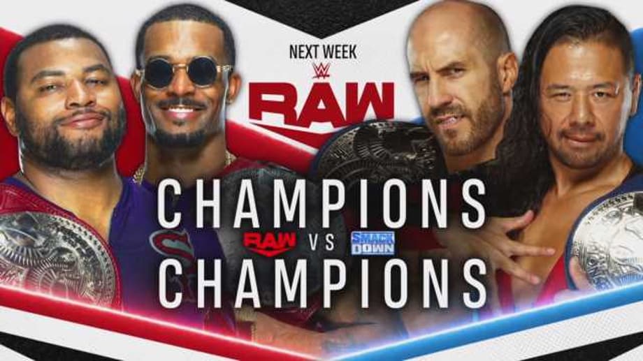 RAW Women's Title And &quot;Champions Vs. Champions&quot; Tag Team Matches Announced For Next Week
