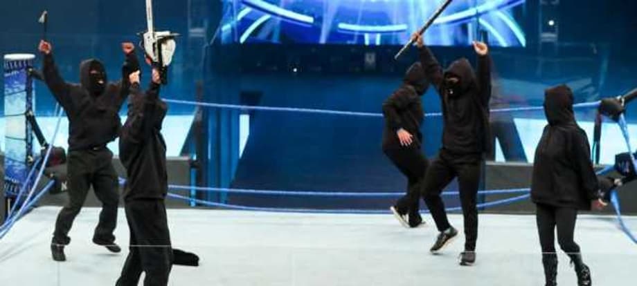 RETRIBUTION Invades SMACKDOWN Before Beating Up Spectators And Destroying The Ring