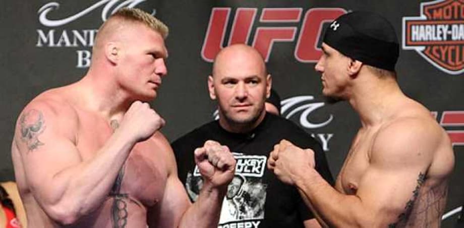 Revisit Brock Lesnar's Dominant Win Over Frank Mir At The UFC 100 Pay-Per-View