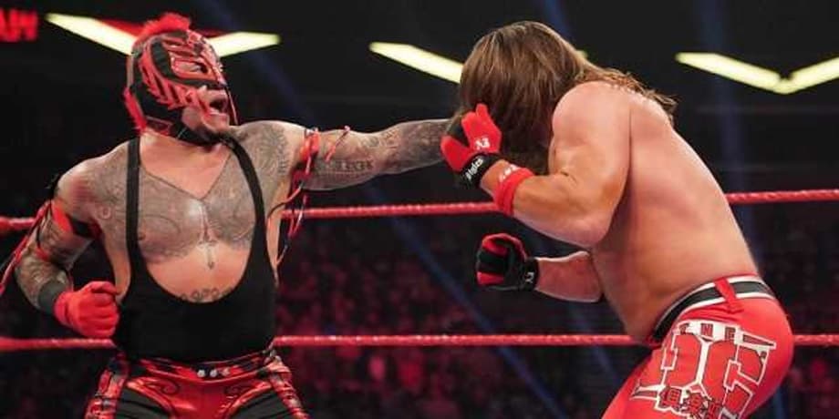 Rey Mysterio Retained His US Title Over AJ Styles During RAW Thanks To An Assist From Randy Orton