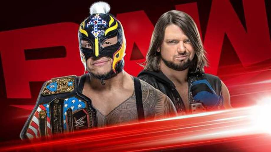 Rey Mysterio vs. AJ Styles For The United States Championship Is Set For RAW