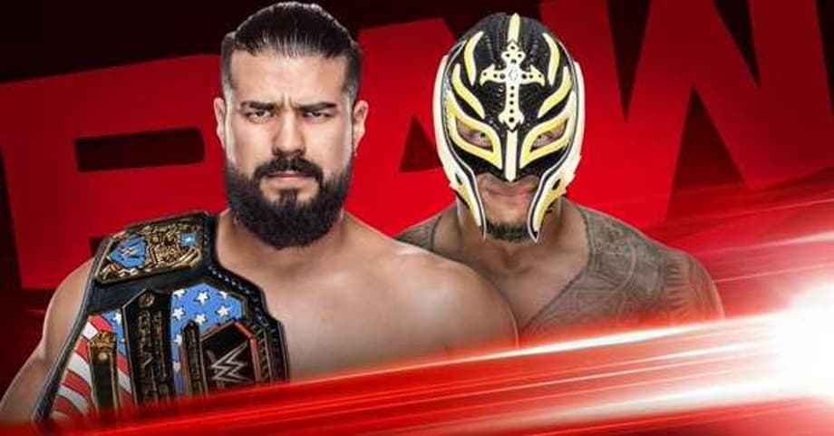 Rey Mysterio Will Get A Rematch Against Andrade For The US Title On Monday Night RAW