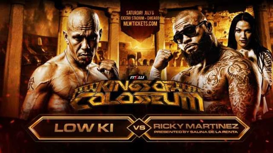 Ricky Martinez Is Granted A Rematch Against Low Ki At MAJOR LEAGUE WRESTLING's: KINGS OF COLOSSEUM