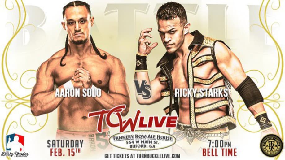 Ricky Starks Has Been Pulled From The Upcoming TURNBUCKLE CHAMPIONSHIP WRESTLING Event