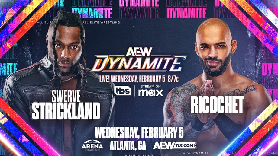 Ricochet And Swerve Strickland Will Finally Collide On Tonight's AEW DYNAMITE