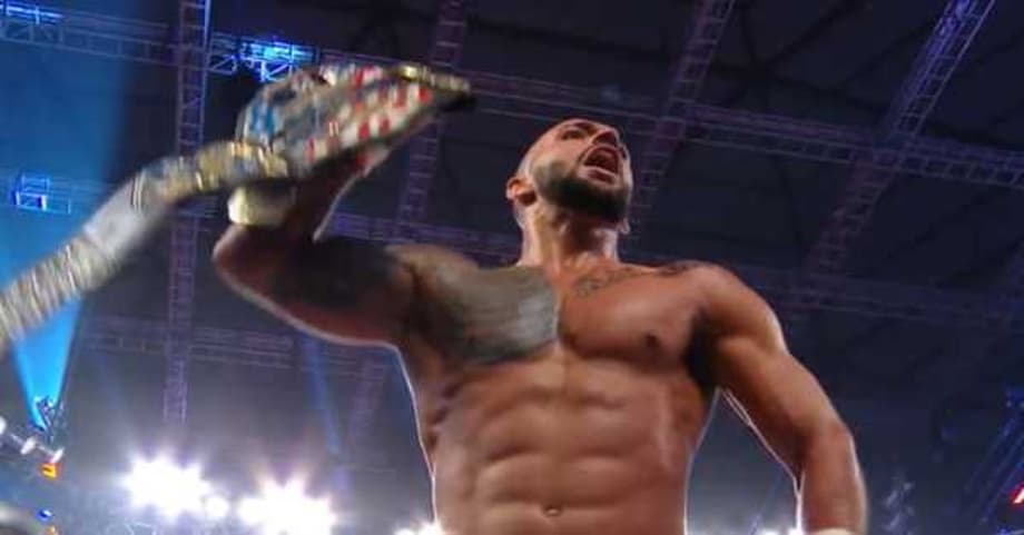 Ricochet Is The New US Champion After Pinning Samoa Joe At STOMPING GROUNDS