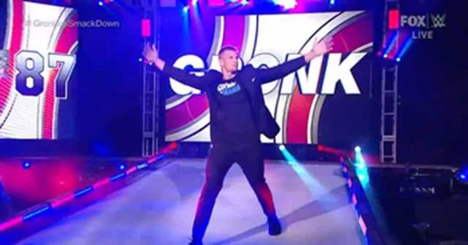 Rob Gronkowski Made His WWE Debut On SMACKDOWN, And It Was Full-On Cringe