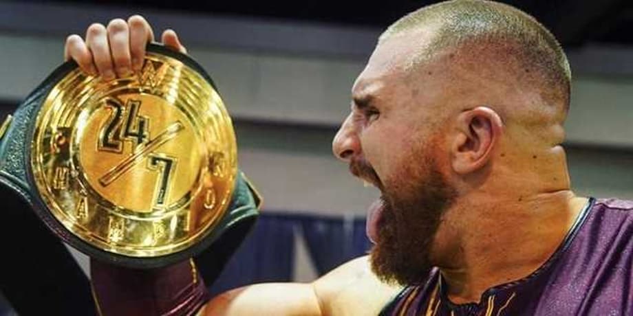 Rob Gronkowski Pins Mojo Rawley To Become The New 24/7 Champion At WRESTLEMANIA