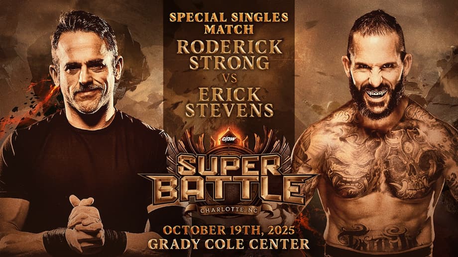 Roderick Strong Returns To The Indies To Fight Fellow ROH Star Erick Stevens