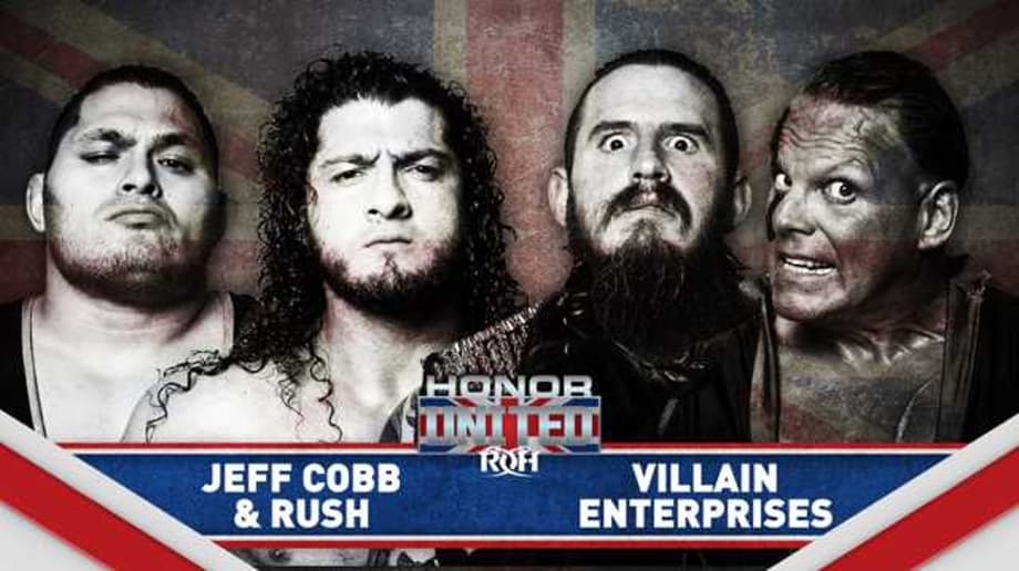 ROH World Champion RUSH & Jeff Cobb Vs. PCO & Brody King Is Set For The HONOR UNITED Tour