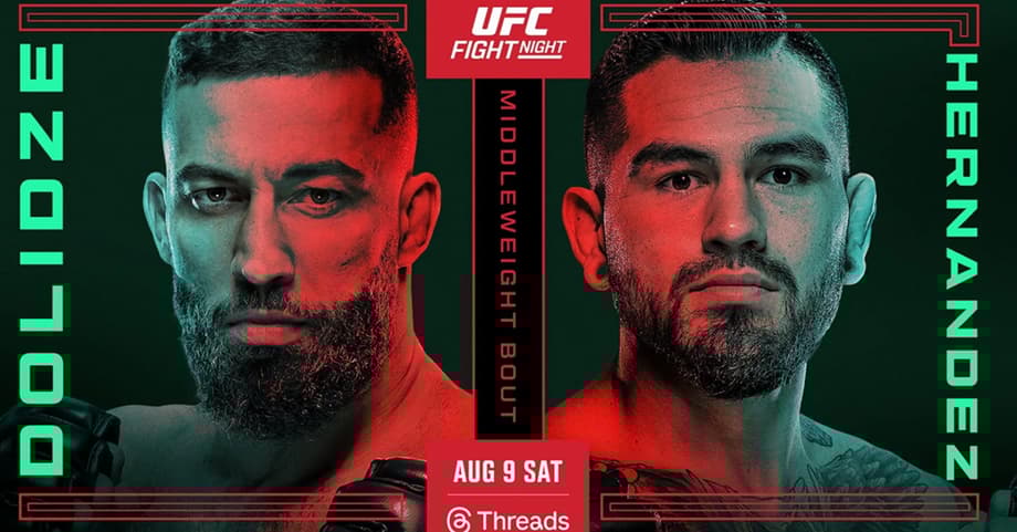 Roman Dolidze And Anthony Hernandez Headline UFC VEGAS 109