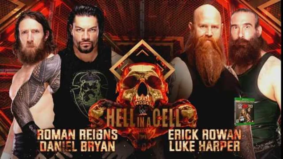 Roman Reigns & Daniel Bryan Will Team-Up To Face Erick Rowan & Luke Harper At HELL IN A CELL