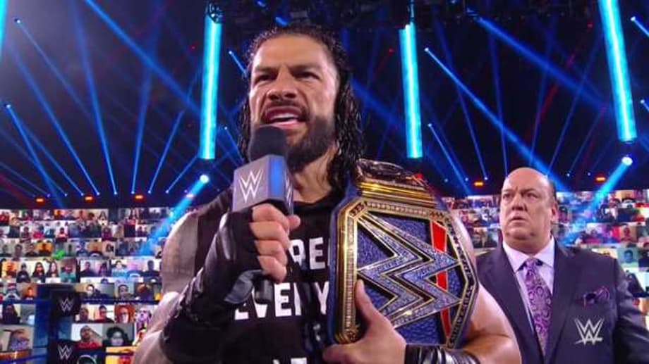 Roman Reigns Gives Jey Uso The Death Stare As SMACKDOWN Goes Off The Air - That Spear Is Coming!