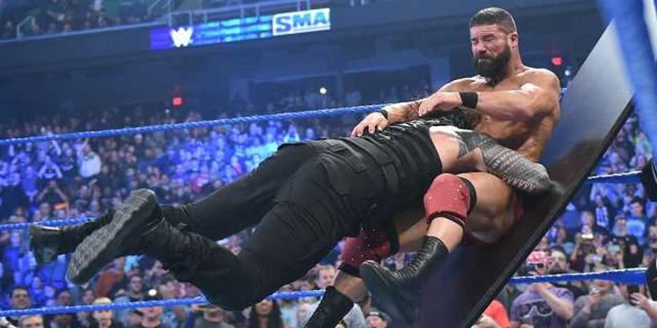 Roman Reigns Vs. King Corbin At The ROYAL RUMBLE PPV Will Now Be A &quot;Falls Count Anywhere&quot; Match