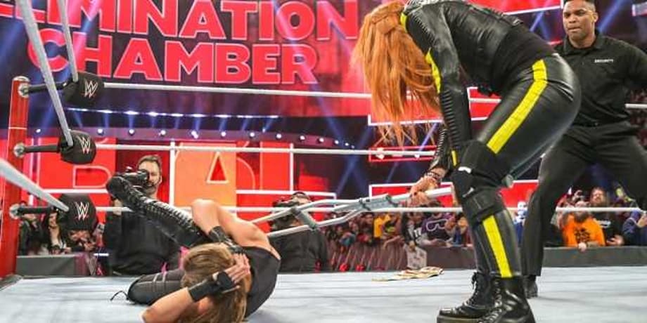 Ronda Rousey Had To Be Checked For A Concussion Following Becky Lynch's Attack At ELIMINATION CHAMBER