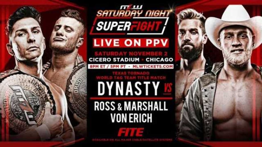 Ross & Marshall Von Erich Win The MLW World Tag Team Titles At MLW's SATURDAY NIGHT SUPERFIGHT PPV