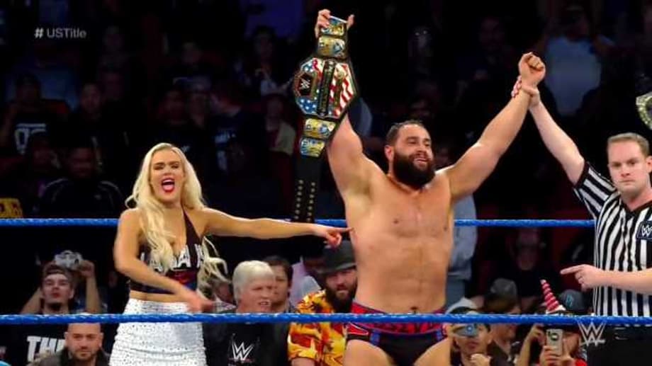 Rusev Defeats Shinsuke Nakamura To Become The New United States Champion On SMACKDOWN