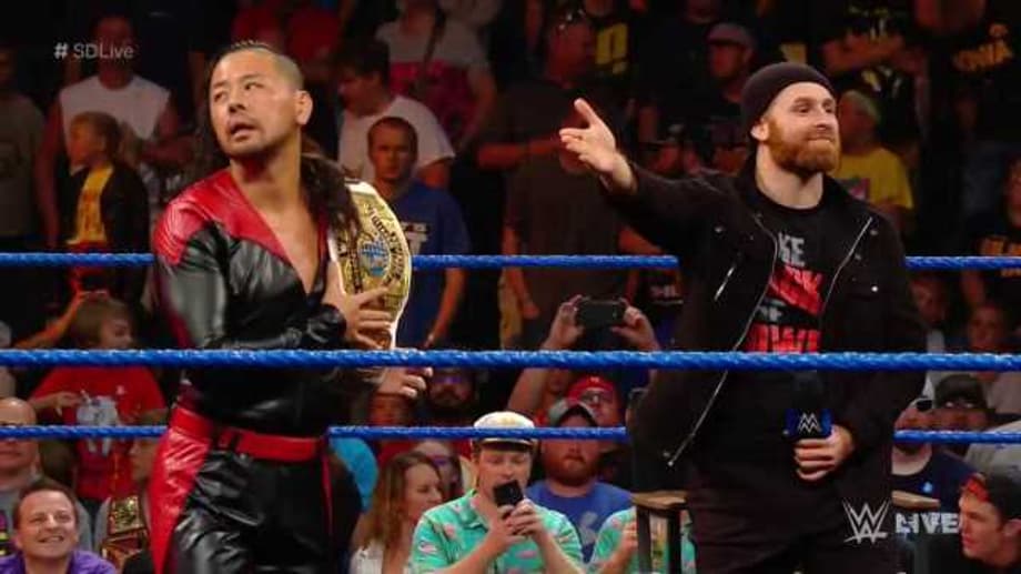Sami Zayn Now Appears To Be Managing Intercontinental Champion Shinsuke Nakamura