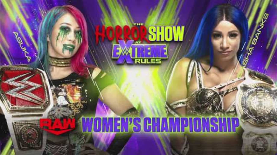 Sasha Banks "Defeats" Asuka At EXTREME RULES To Become New RAW Women's Champion... Kinda