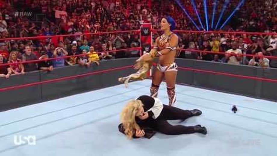 Sasha Banks Returns On RAW And Turns Heel By Taking Out Both Natalya And Becky Lynch
