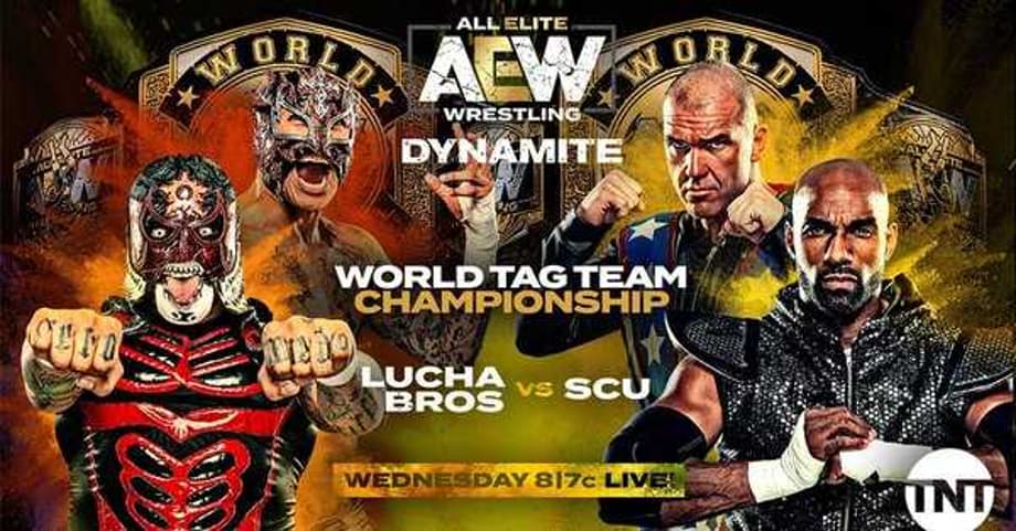 SCU Defeat The Lucha Bros. On DYNAMITE To Become The First Ever AEW Tag-Team Champions