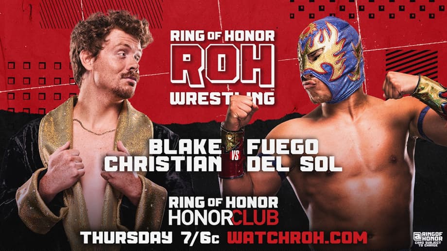 Seven Matches Will Be Featured On Tonight's Episode Of RING OF HONOR