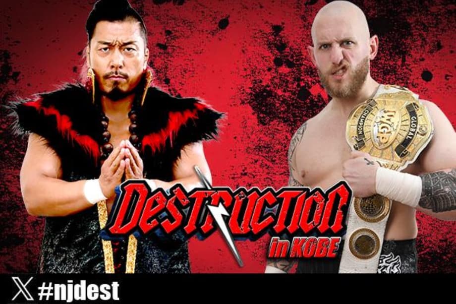 Several Big Matches Have Been Confirmed For NJPW's DESTRUCTION IN KOBE