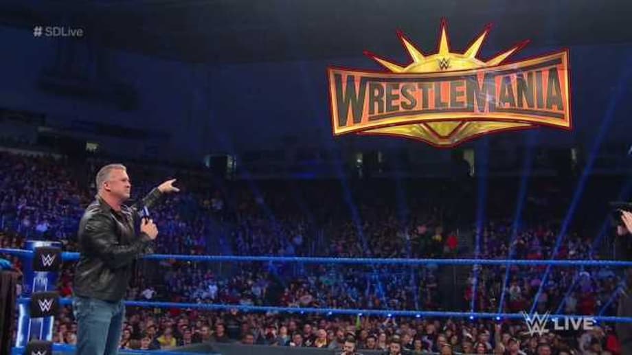 Shane McMahon Kicks-Off SMACKDOWN LIVE With A WRESTLEMANIA Challenge For The Miz