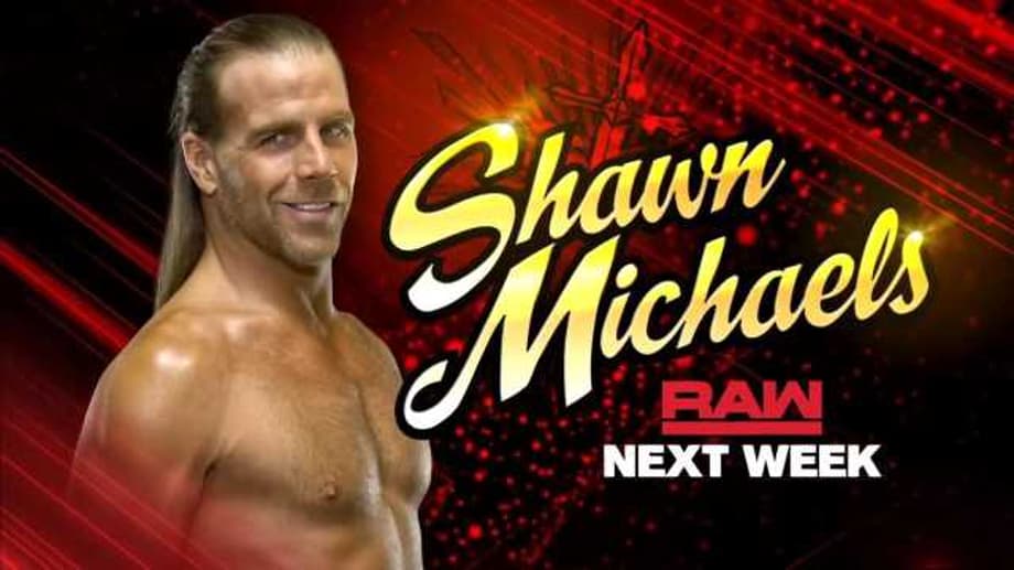 Shawn Michaels Will Return To RAW Next Week To Give His Thoughts On Triple H Vs. The Undertaker
