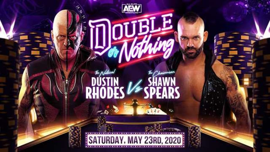 Shawn Spears Vs. Dustin Rhodes Is Added To The AEW DOUBLE OR NOTHING Line-Up