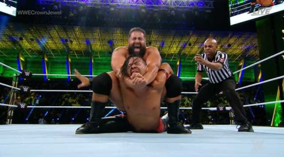 Shinsuke Nakamura Retains The United States Championship Against Rusev At CROWN JEWEL