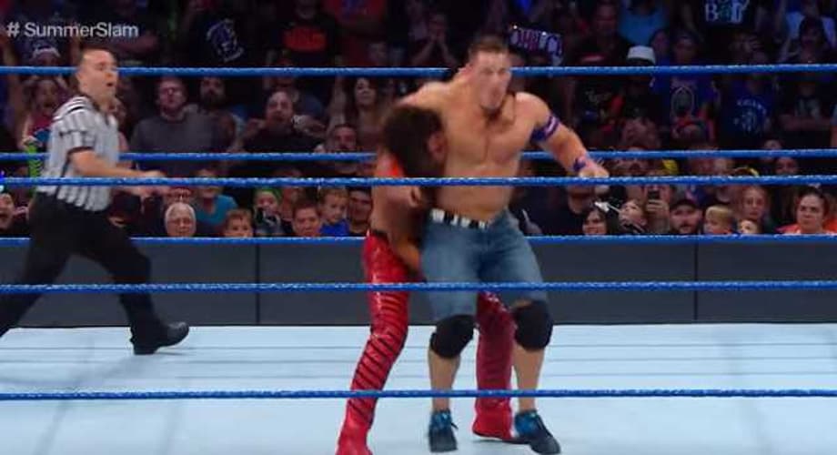 Shinsuke Nakamura Talks About The Reaction Backstage After Accidentally Dropping John Cena On His Neck