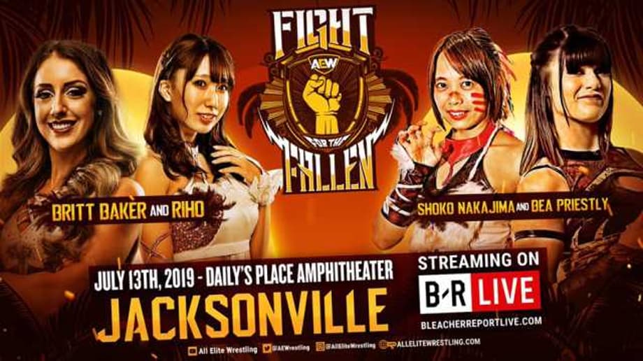 Shoko Nakajima and Bea Priestly Set To Make Their Debuts At AEW's FIGHT FOR THE FALLEN