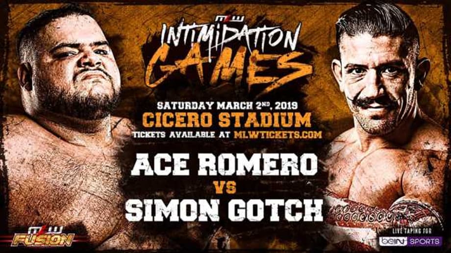 Simon Gotch Vs. Ace Romero Is Made Official For MLW: INTIMIDATION GAMES