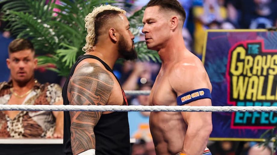 Solo Sikoa Attacks John Cena During SMACKDOWN As Roman Reigns' Next WWE Match Is Finally Revealed