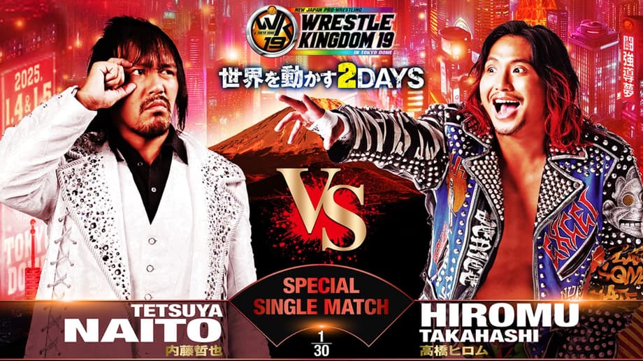 Tetsuya Naito Vs. Hiromu Takahashi Has Been Made Official For Wrestle Kingdom 19