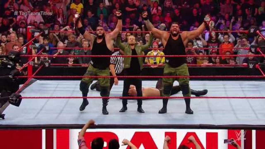 The AOP Defeat Seth Rollins And Dean Ambrose To Become The New RAW Tag-Team Champions