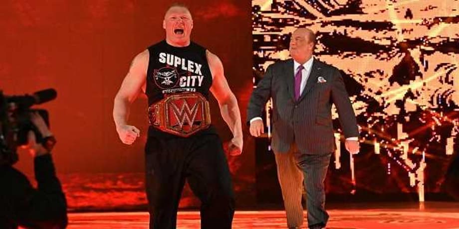 The Confrontation Between Seth Rollins And Brock Lesnar On RAW Was Supposed To Have A Different Ending