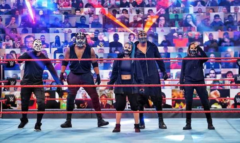 The Core Members Of Retribution Were Finally Unmasked (Kinda) And Given Silly New Names On  RAW