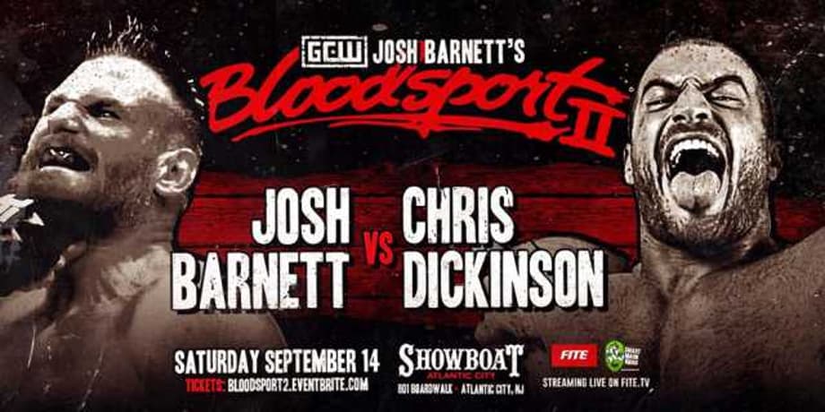 The Full Match-Card For JOSH BARNETT'S BLOODSPORT II Event Is Revealed