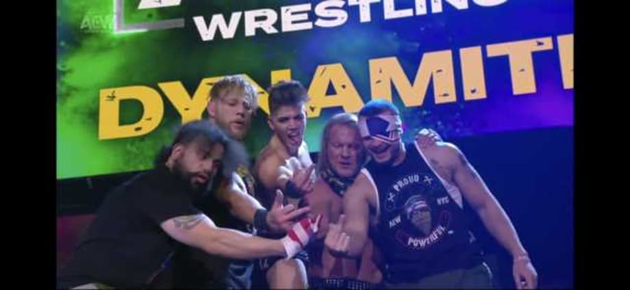 The Inner Circle Stood Tall On AEW DYNAMITE As Jon Moxley Was Power-Bombed Through A Table