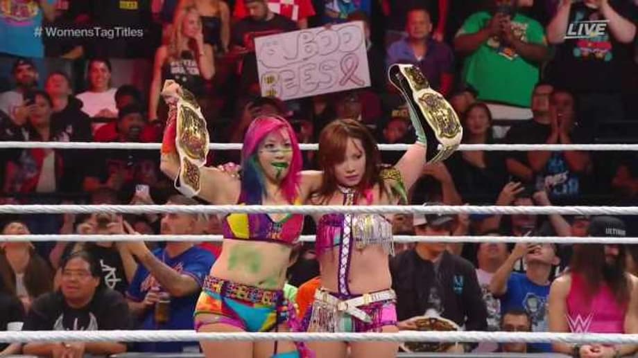 The Kabuki Warriors Defeat Alexa Bliss & Nikki Cross At HIAC To Become New WWE Women's Tag-Champions