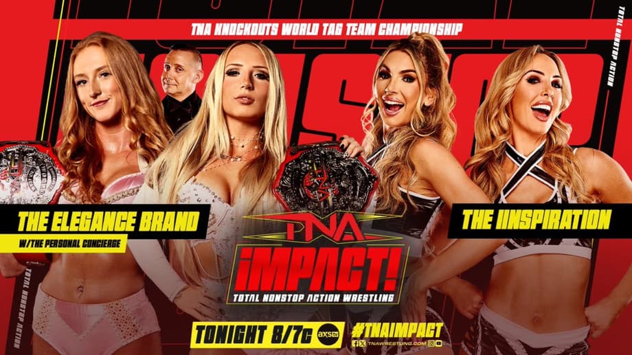 The Knockouts Tag Team Titles Will Be On The Line On Tonight's TNA IMPACT!