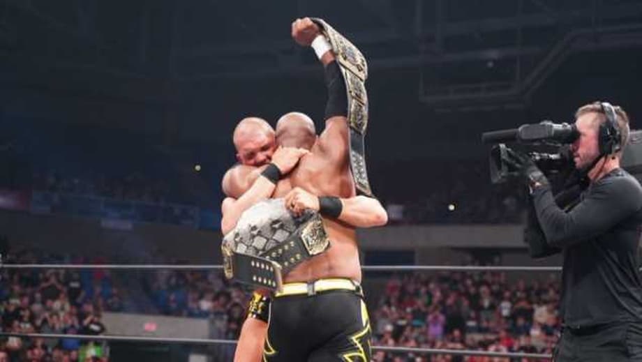 The Latest &quot;Being The Elite&quot; Episode Shows SCU's Backstage Moment Following Their Title Win On AEW DYNAMITE