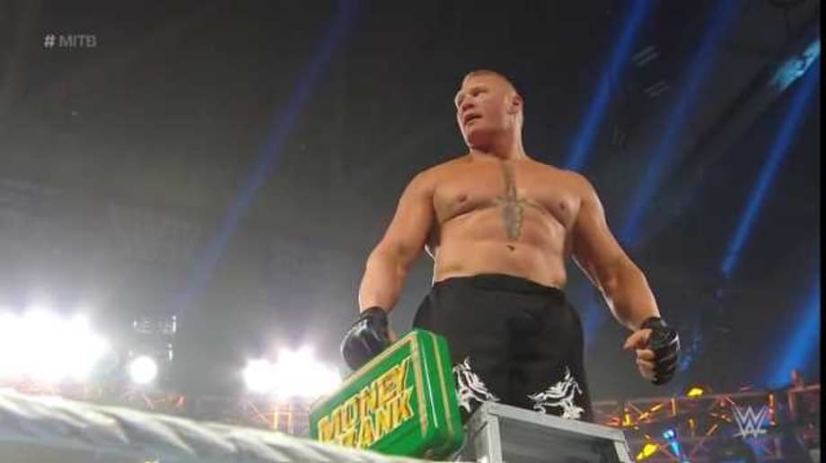The Men's MONEY IN THE BANK Ladder Match Was Won By... Brock Lesnar!?